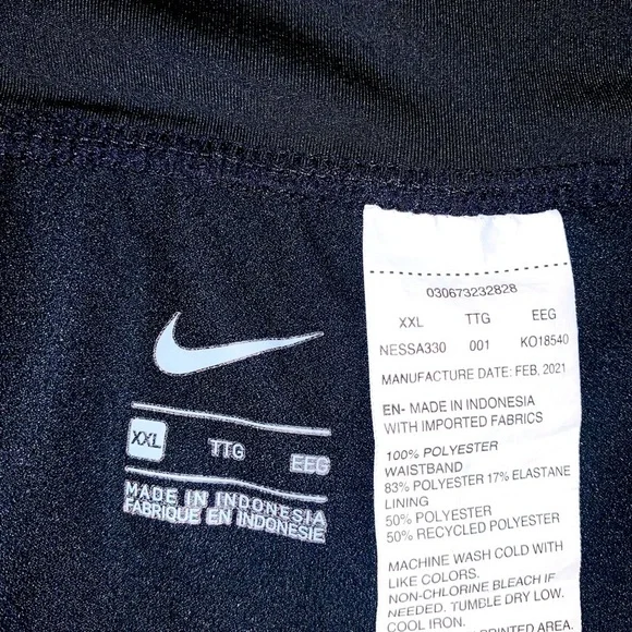 New Womens Nike Shorts Size XXL - Picture 3 of 3